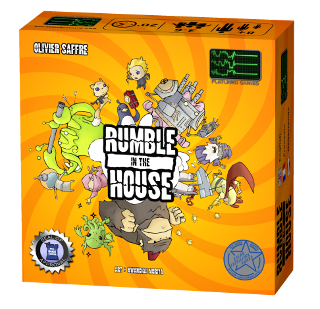 Rumble in the House box
