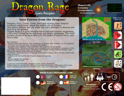 Dragon Rage Game Box Bottom